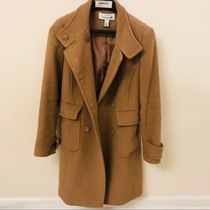 Camel Midi Coat